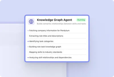 Beamery Knowledge Graph Agent building relationships between employee skills and tasks