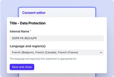 Product image of Beamery automations to ensure candidate data is compliant against local and global legislations such as GDPR, CCPA, and China's Cybersecurity Law.